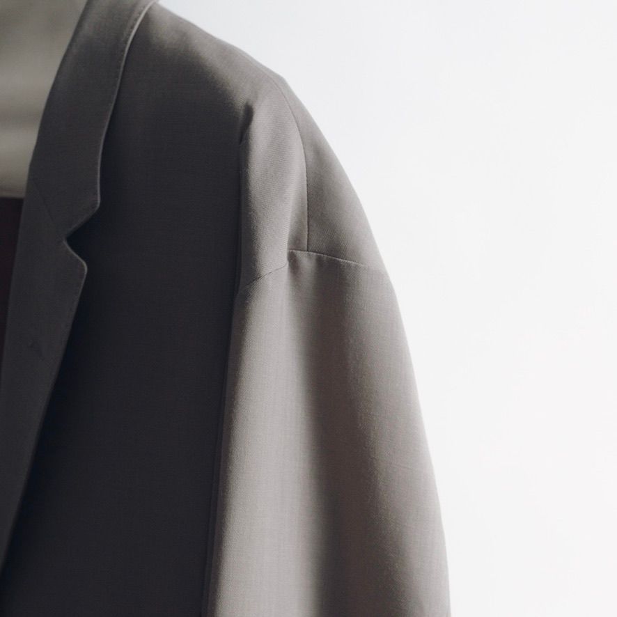 【残り一点】Draped Dart Wool Serge Blazer