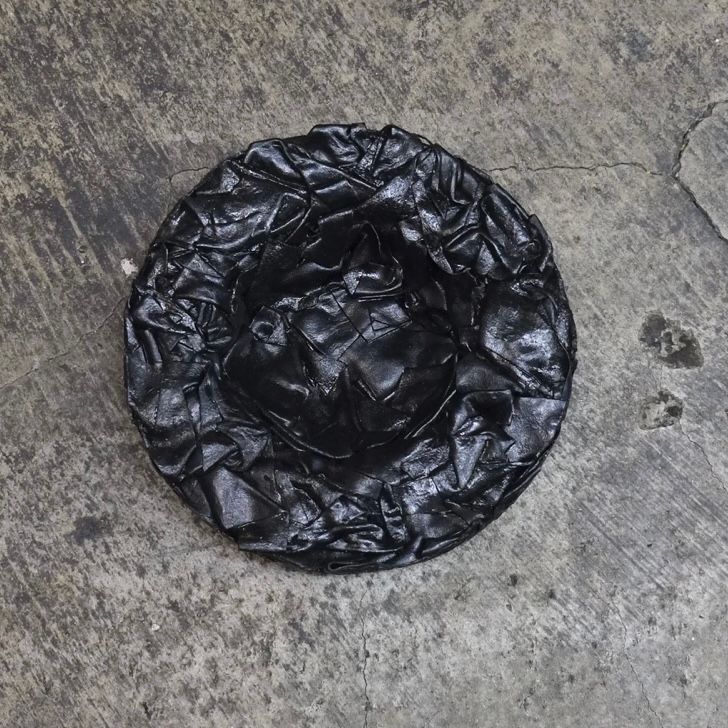 【お取り寄せ注文可能】Leather Tray(BLACK)
