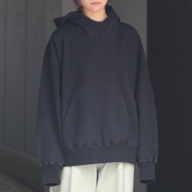 【残り一点】Untwisted Yarn Fade Sweat Hood LS