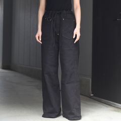 【残りわずか】Home Wide Jeans With Damaged(INLAY DENIM)