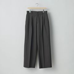 【残り一点】Long Wide Trousers(2/72 WOOL GABARDINE)