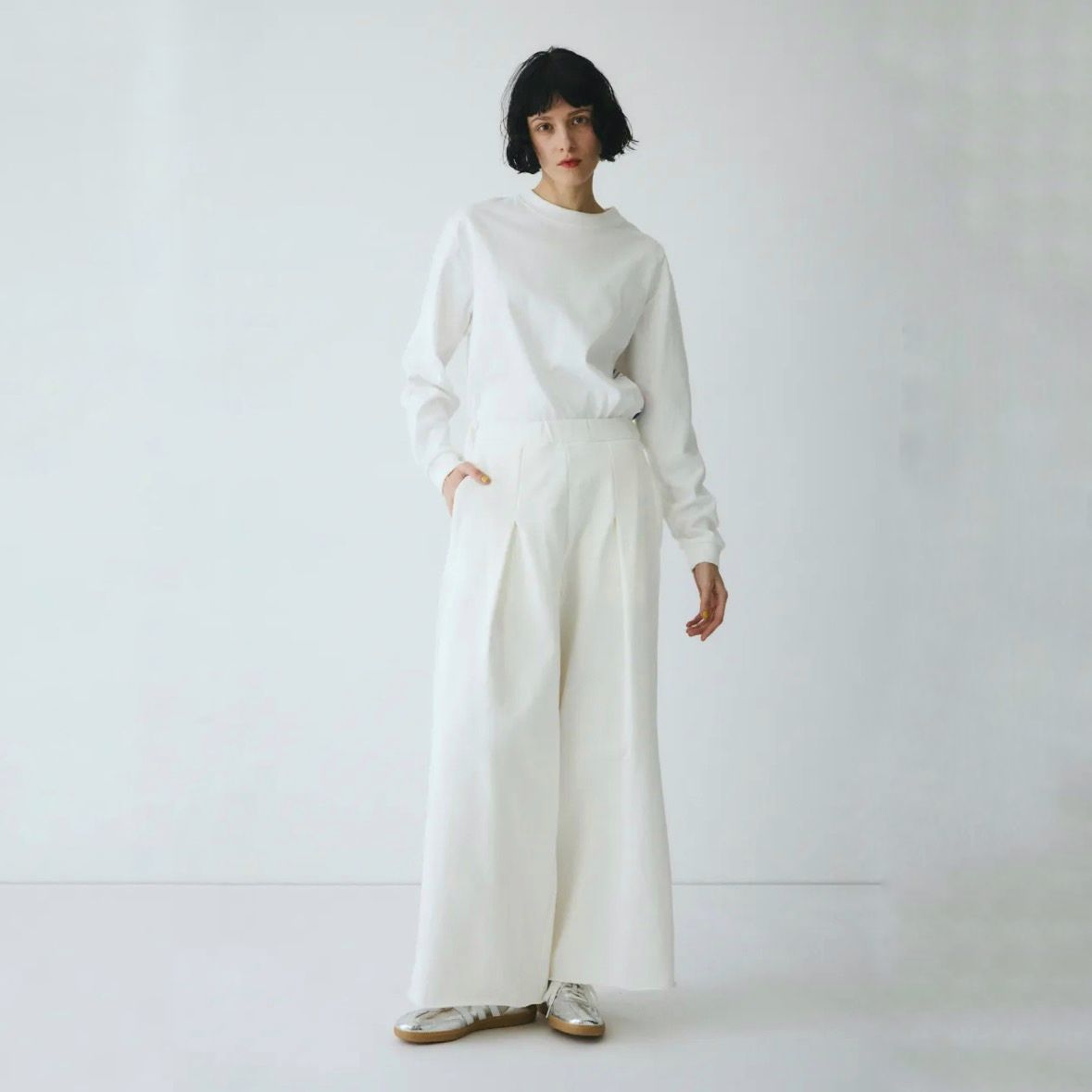 【残り一点】Tuck Wide Pants