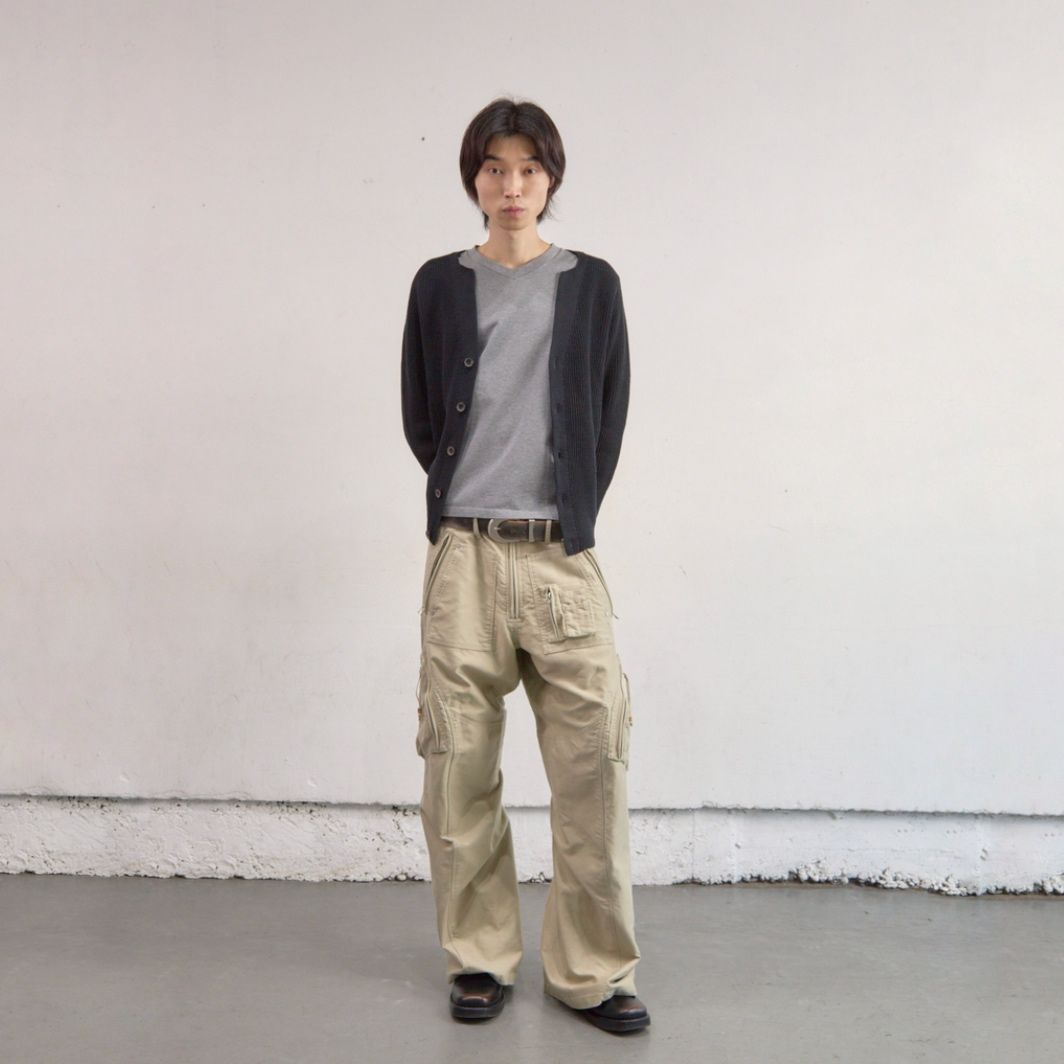 【残り一点】Ribbed Cardigan