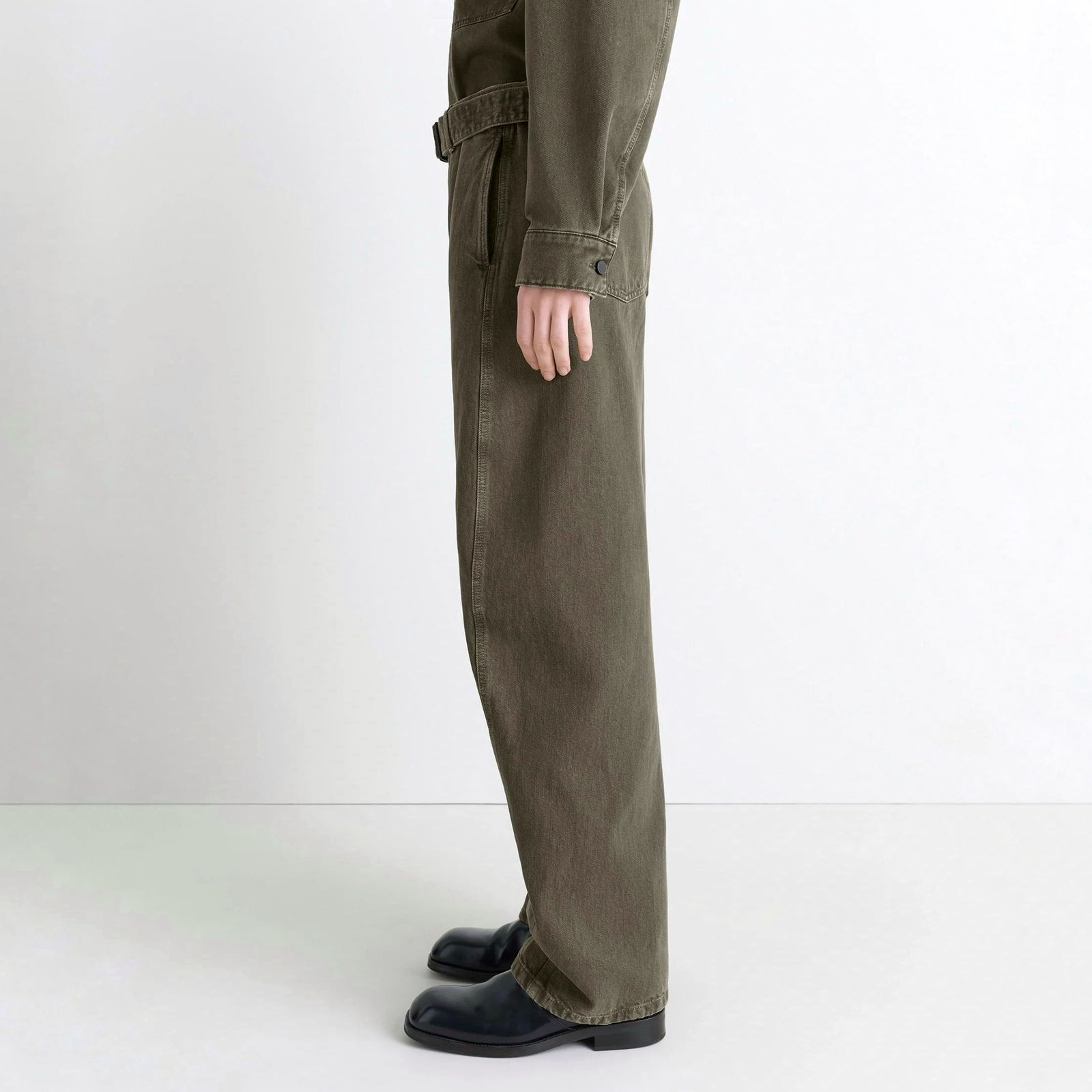 LEMAIRE ツイストヘムスカート LEMAIRE ツイストヘム スカート | ブラック | FARFETCH JP