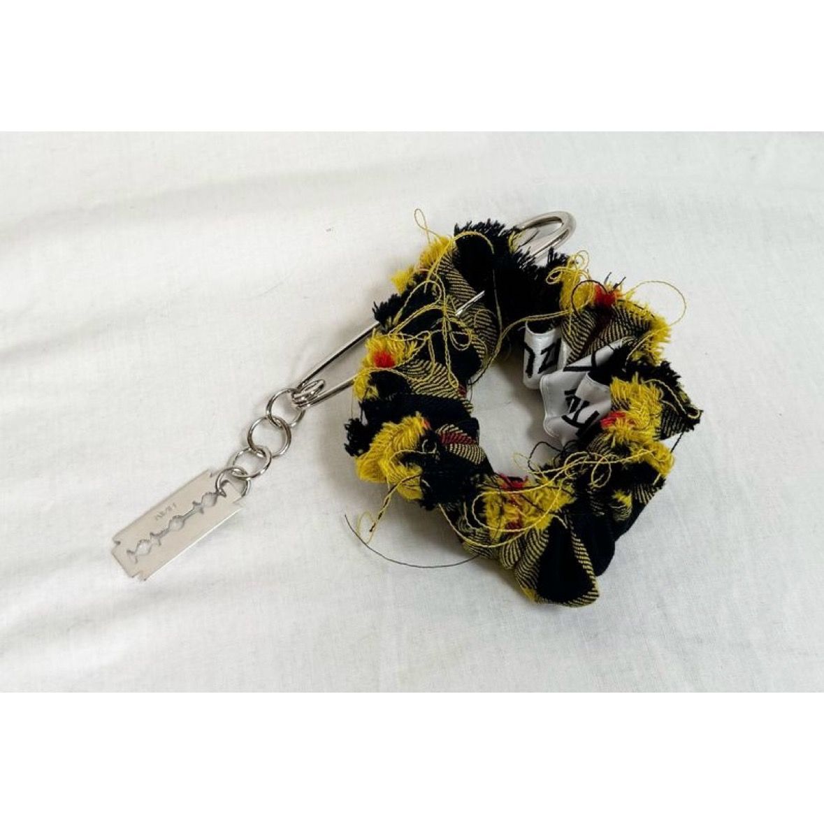 【残り一点】Hair Scrunchie Punk Bracelet