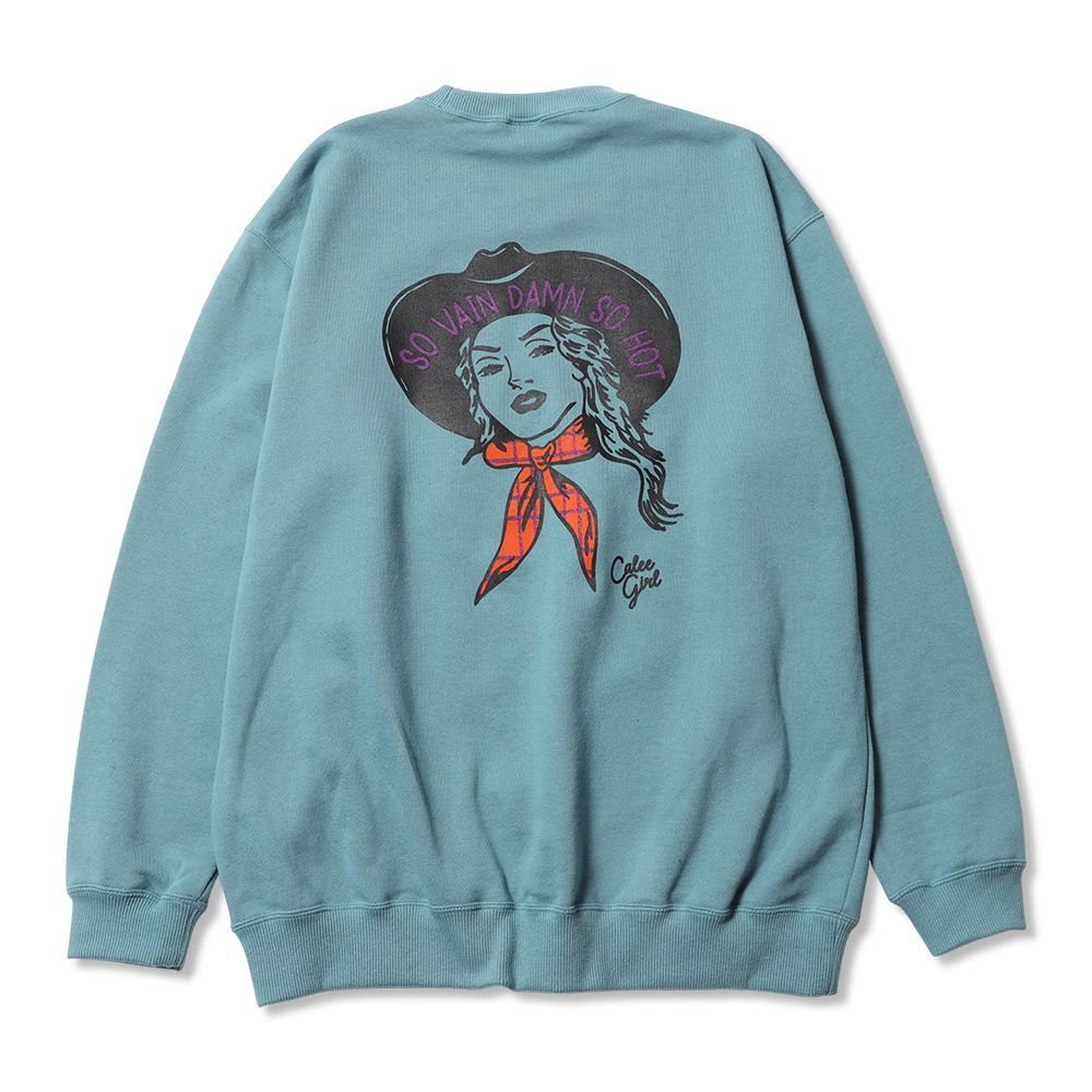 【残り一点】Syndicate Retro Western Girl Crew Neck SW