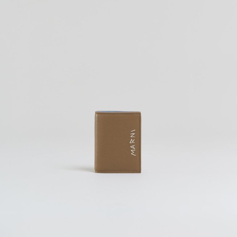 MARNI - 【残り一点】Bifold Stitch Logo Leather Wallet | ACRMTSM ...