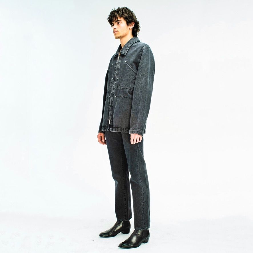 Omar Afridi Denim Coverall Blouson 23ss | scoala113.ro