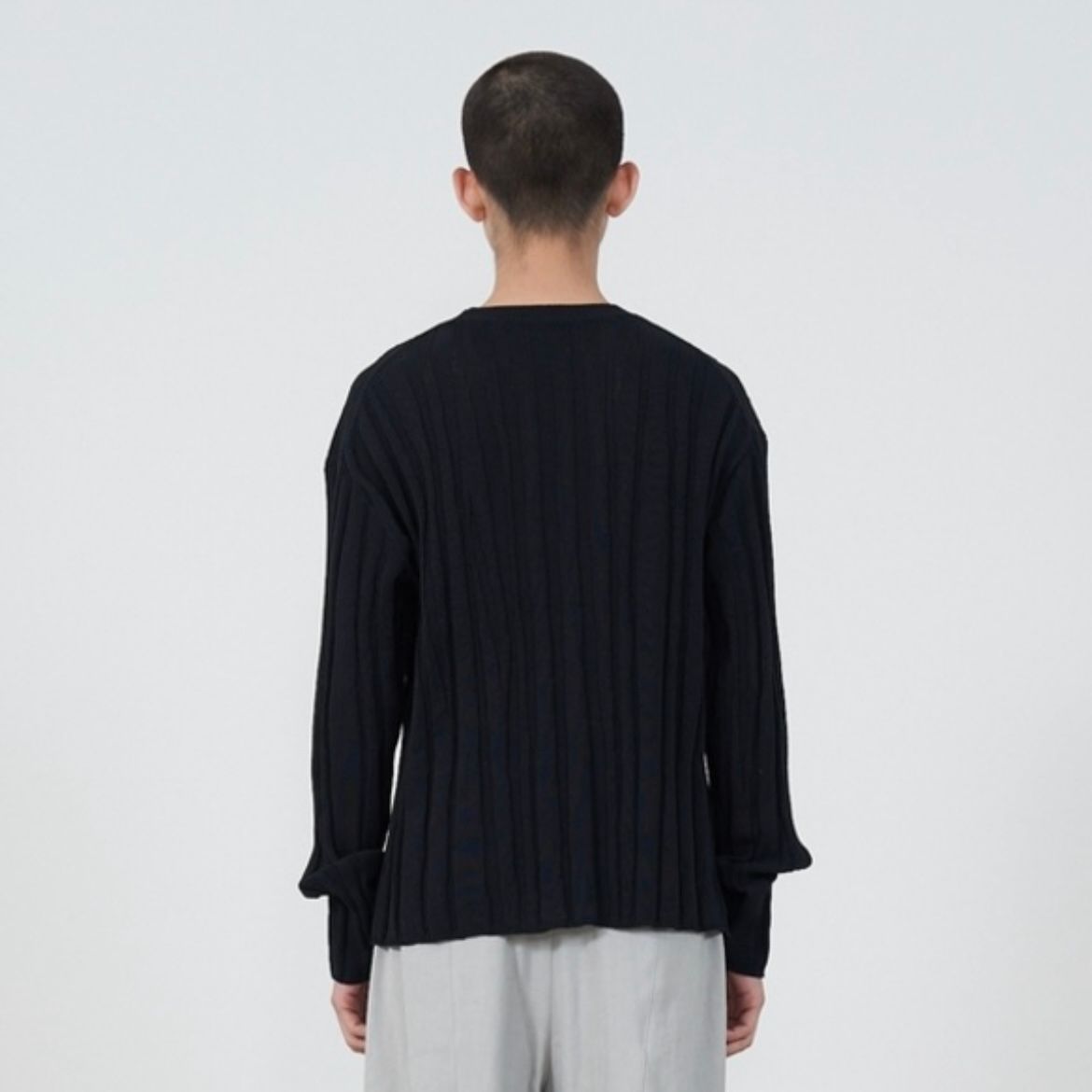 【残り一点】Random Rib Crewneck Sweater