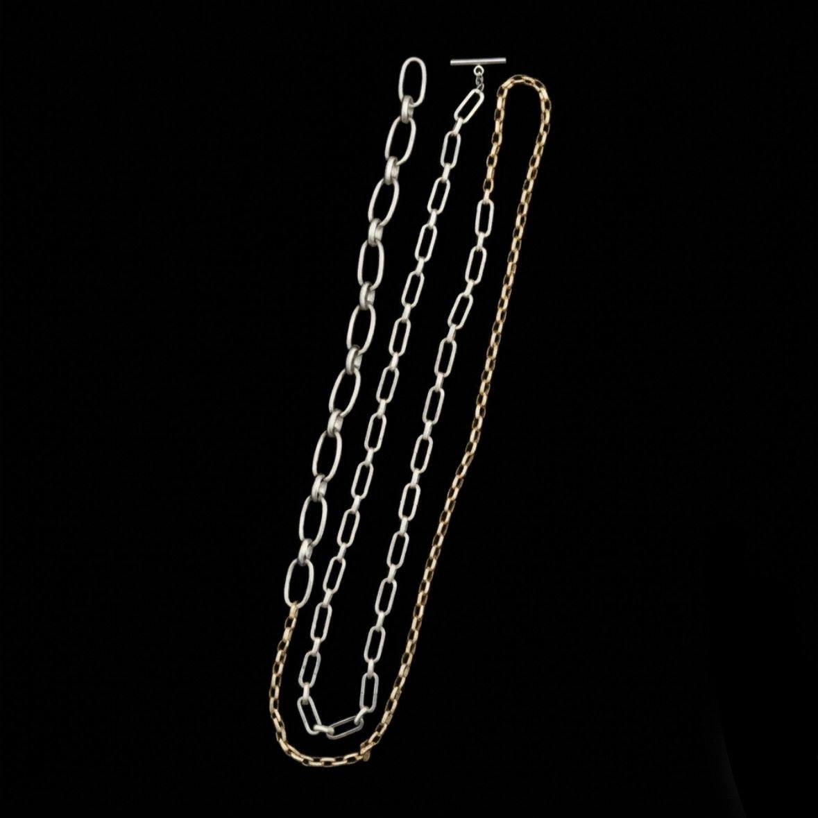 【残り一点】Bicolor Chain Necklace