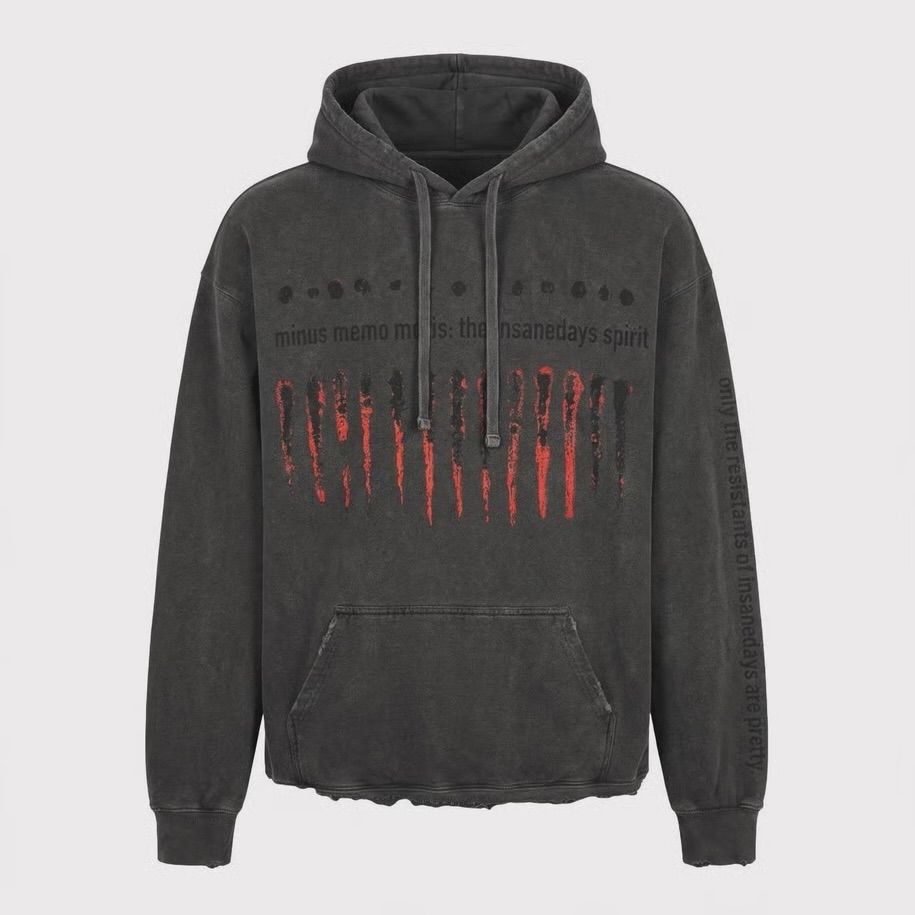 【残り一点】Bootleg Hoodie With Damaged(ERROR S)