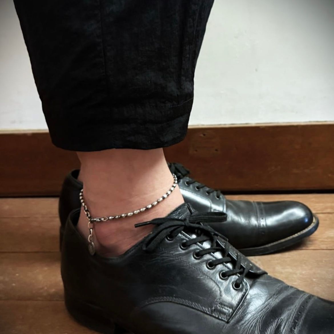 【お取り寄せ注文可能】Narrow Oval Bowl Chain Anklet