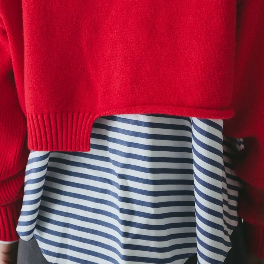 【残り一点】Asymmetrry Hem Knit Tops