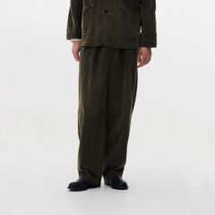 【残り一点】Corduroy 1Pleated Easy Trousers