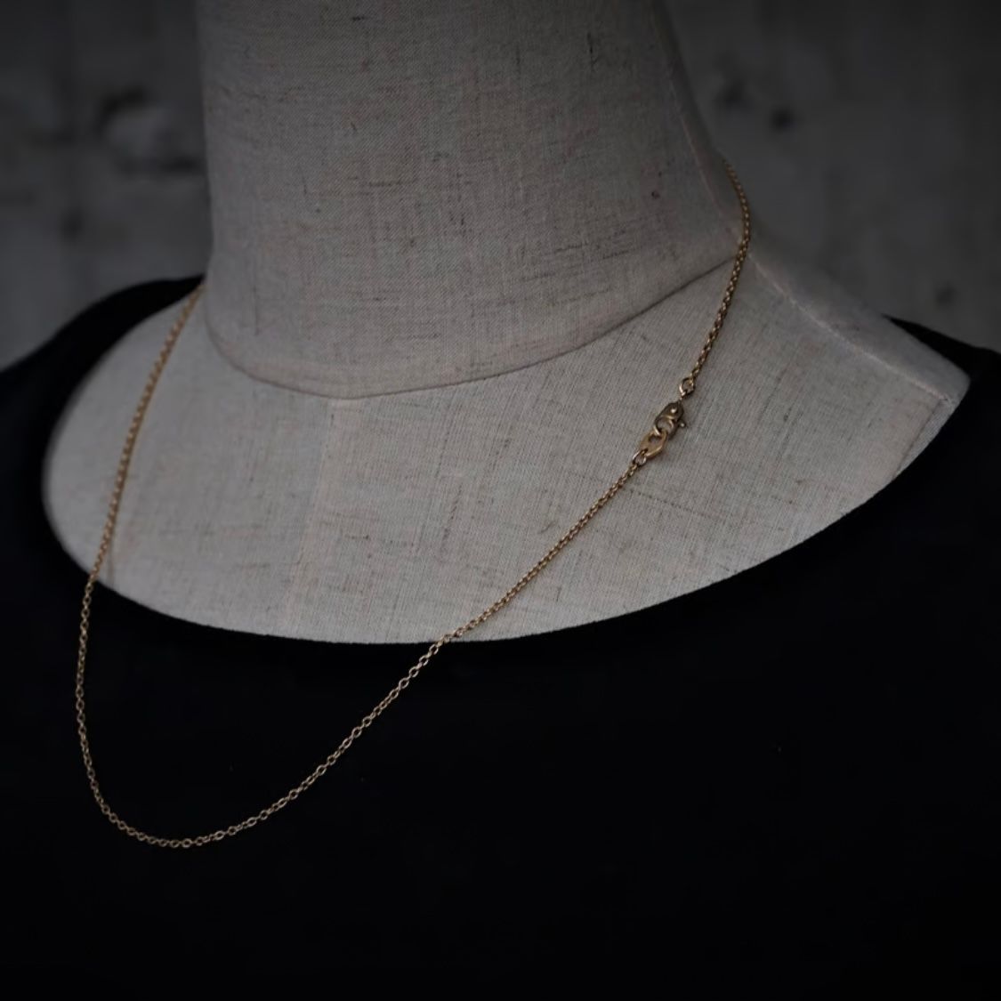 【残りわずか】Narrow Chain Necklace(GOLD)