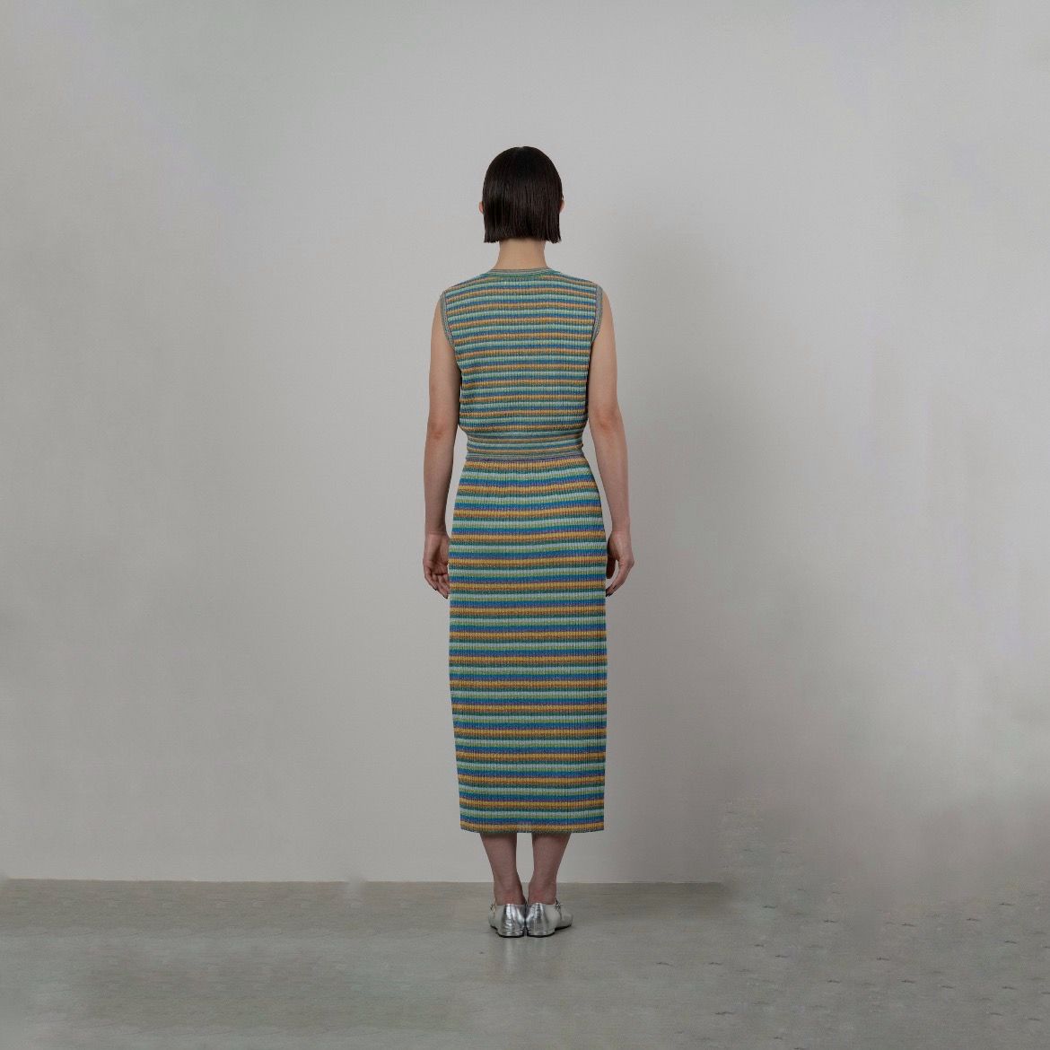 【残り一点】Lulex Multiborder Knitted Tank Top