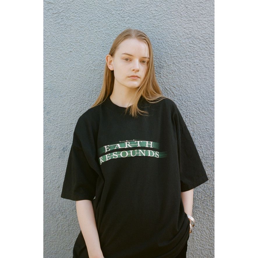 【残り一点】Oversized Garment Dye T-shirt(EARTH)