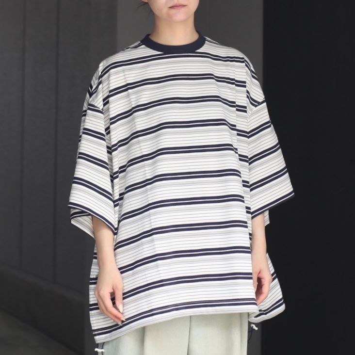 【残り一点】Border Balloon T-Shirt