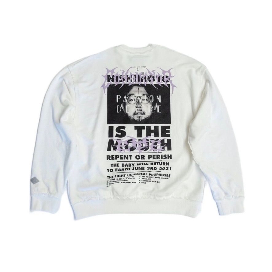 【残りわずか】×NISHIMOTO IS THE MOUTH Cotton Classic Crewneck Sweater