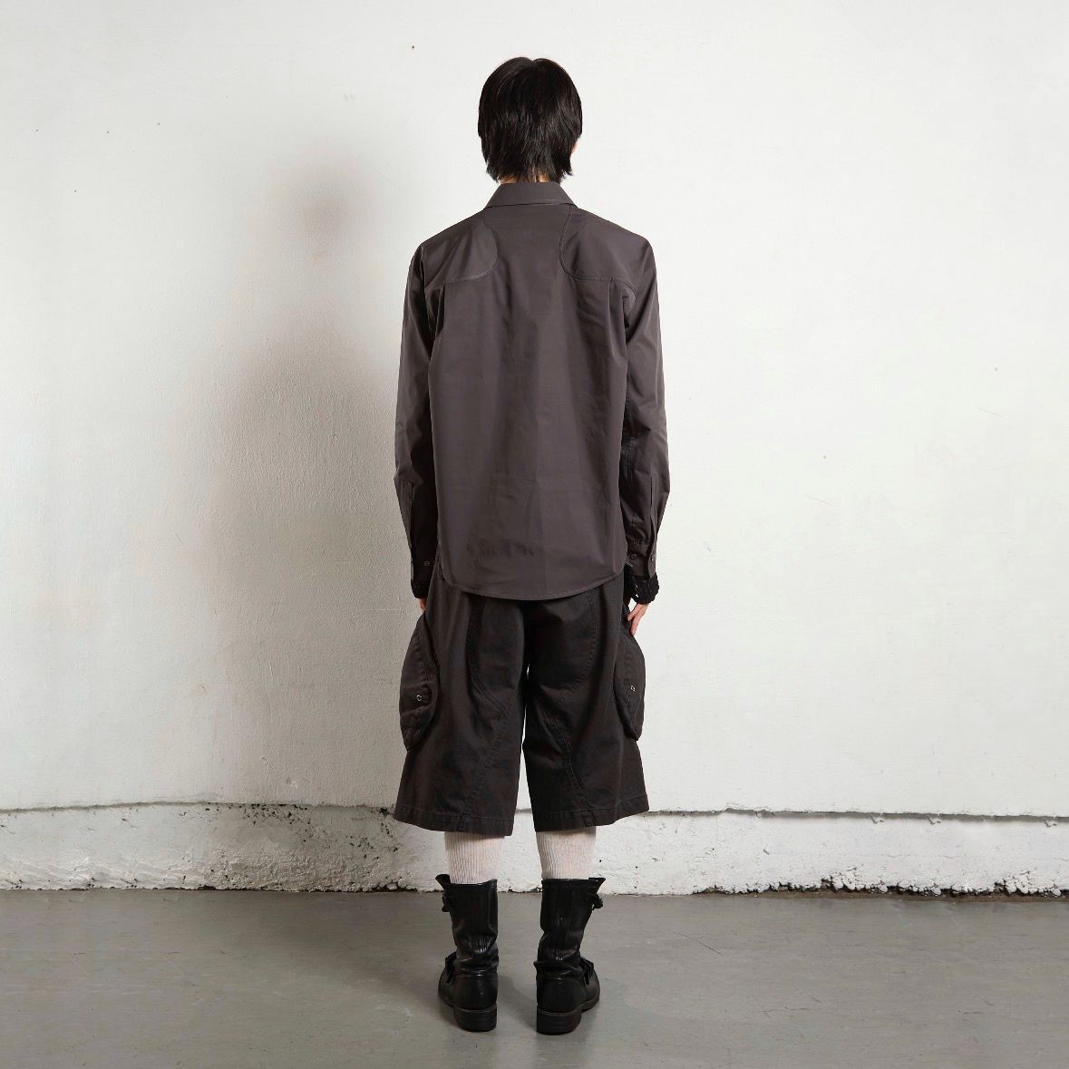 【残り一点】Fly Front Panelled Utility Shirt