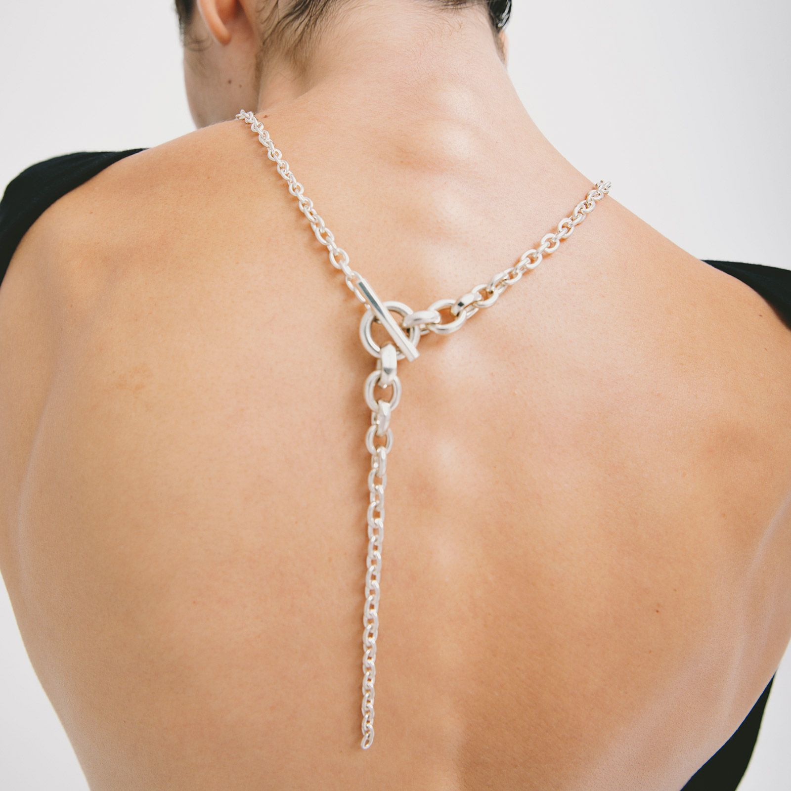 【お取り寄せ注文可能】Rhythm Chain Necklace_No.2(SILVER)