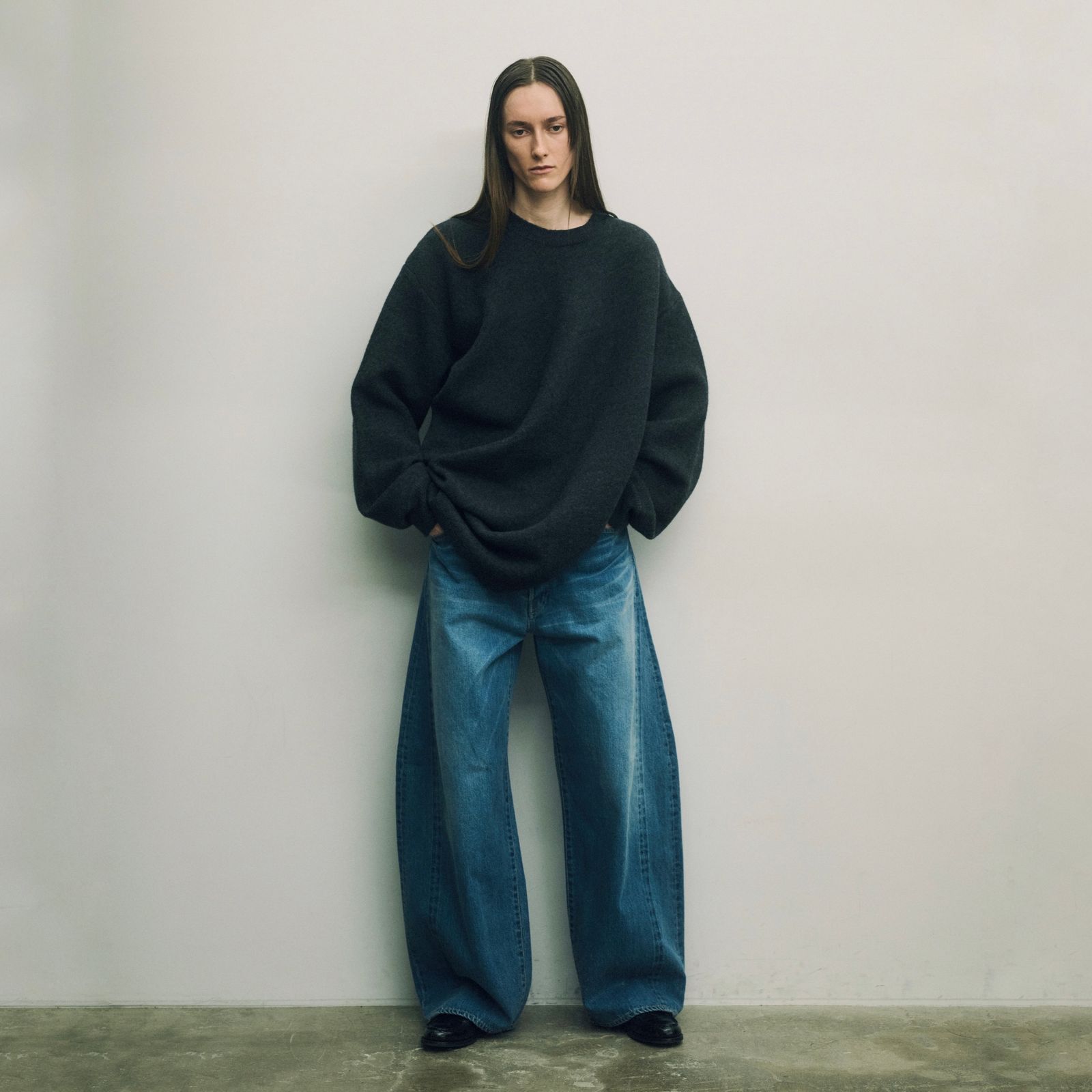 【残りわずか】Deformation Wide Denim Jeans