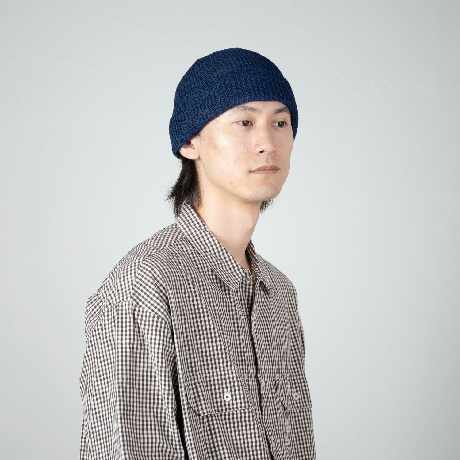 【残り一点】Sheer Mesh Short Knit Cap