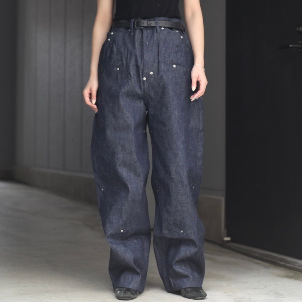【残り一点】Newcommune Baggy Denim Pants Rigid
