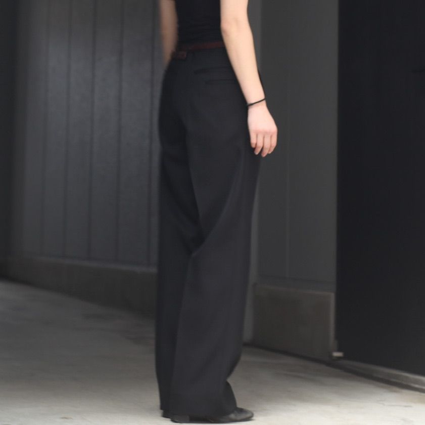 th products - 【残り一点】Wide Tailored Pants(QUINN th products - 【残り一点】Wide Tailored Pants(QUINN
