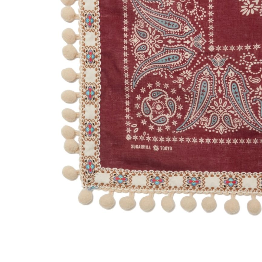 【残り一点】Pompom Bandana
