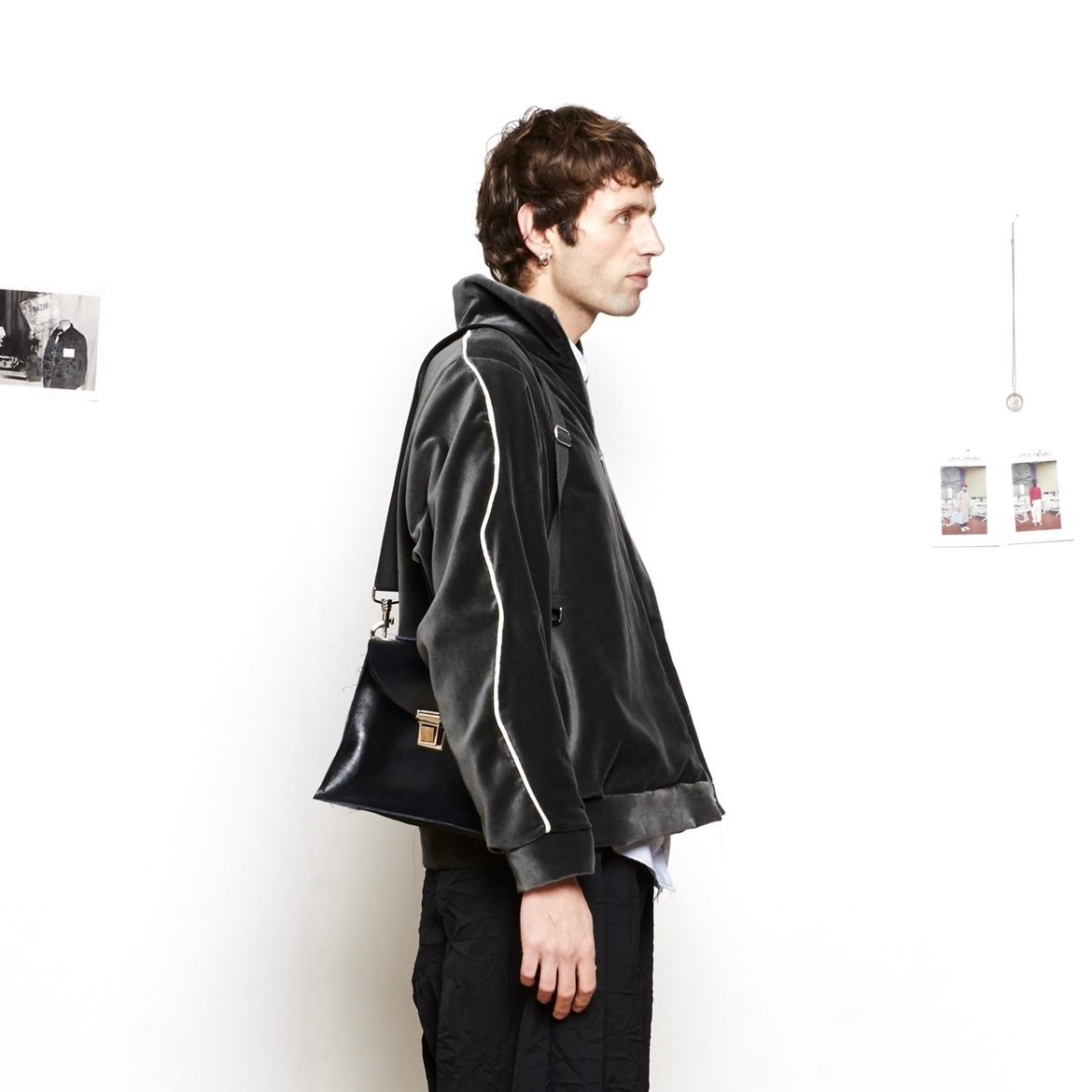 Camiel Fortgens (カミエル フォートへンス) - 【残り一点】Track Jacket PIPING - S / Grey / Unisex