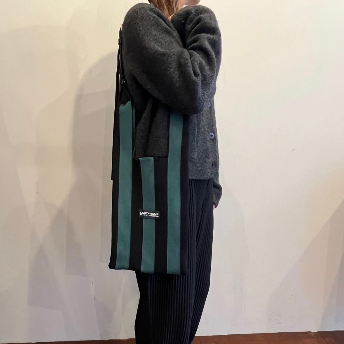 【残り一点】Stripe Market Bag_Medium
