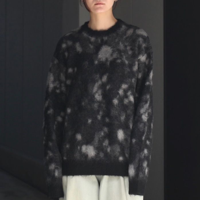【残り一点】Kid Mohair Jacquard Sweater