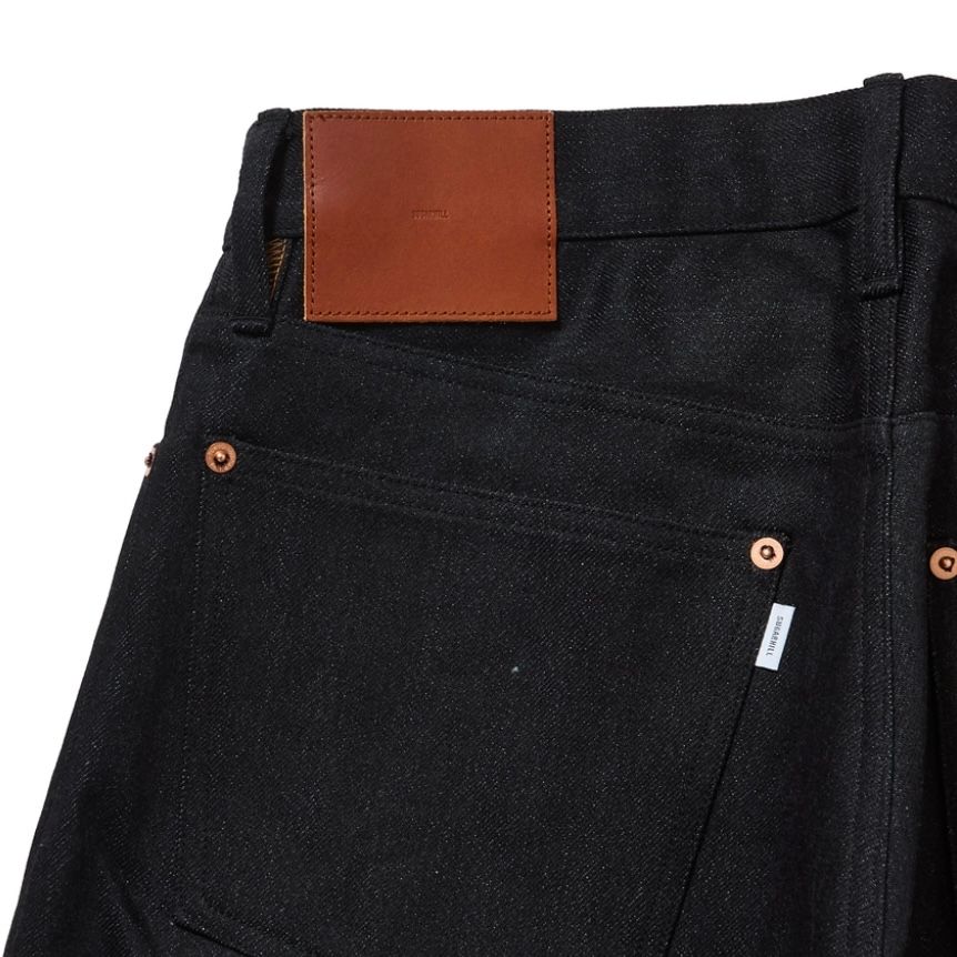 【残り一点】Twisted Heather Denim Pants Straight Cut