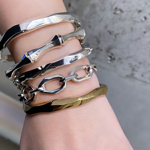 GARNI - 【残り一点】Crockery Mix Chain Bracelet | ACRMTSM