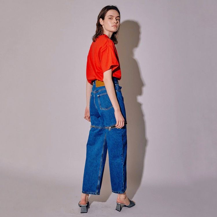 【残り一点】Side Slash Denim Pants