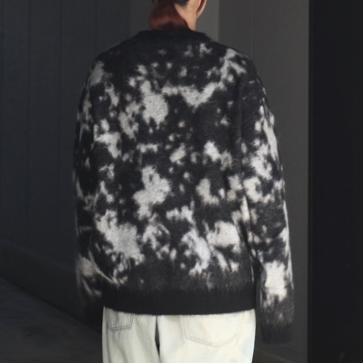 【残り一点】Kid Mohair Jacquard Sweater