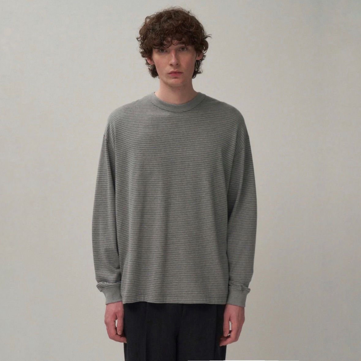 【残り一点】Suvin Double Jersey Crewneck Pullover