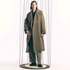 【残り一点】120/2/2 Suvin Cotton Gabardine Prime-Over Ulster Coat
