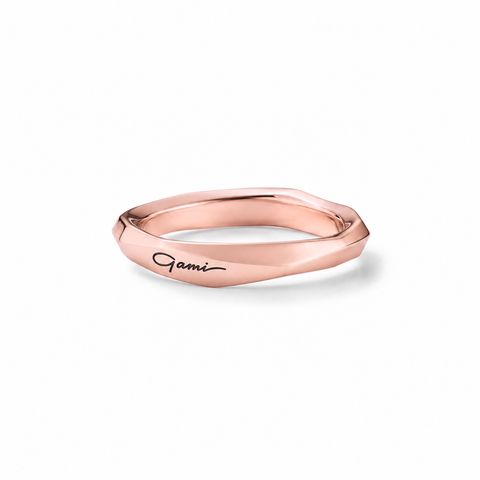 【お取り寄せ注文可能】Crockery Ring S(K18 PINK GOLD)