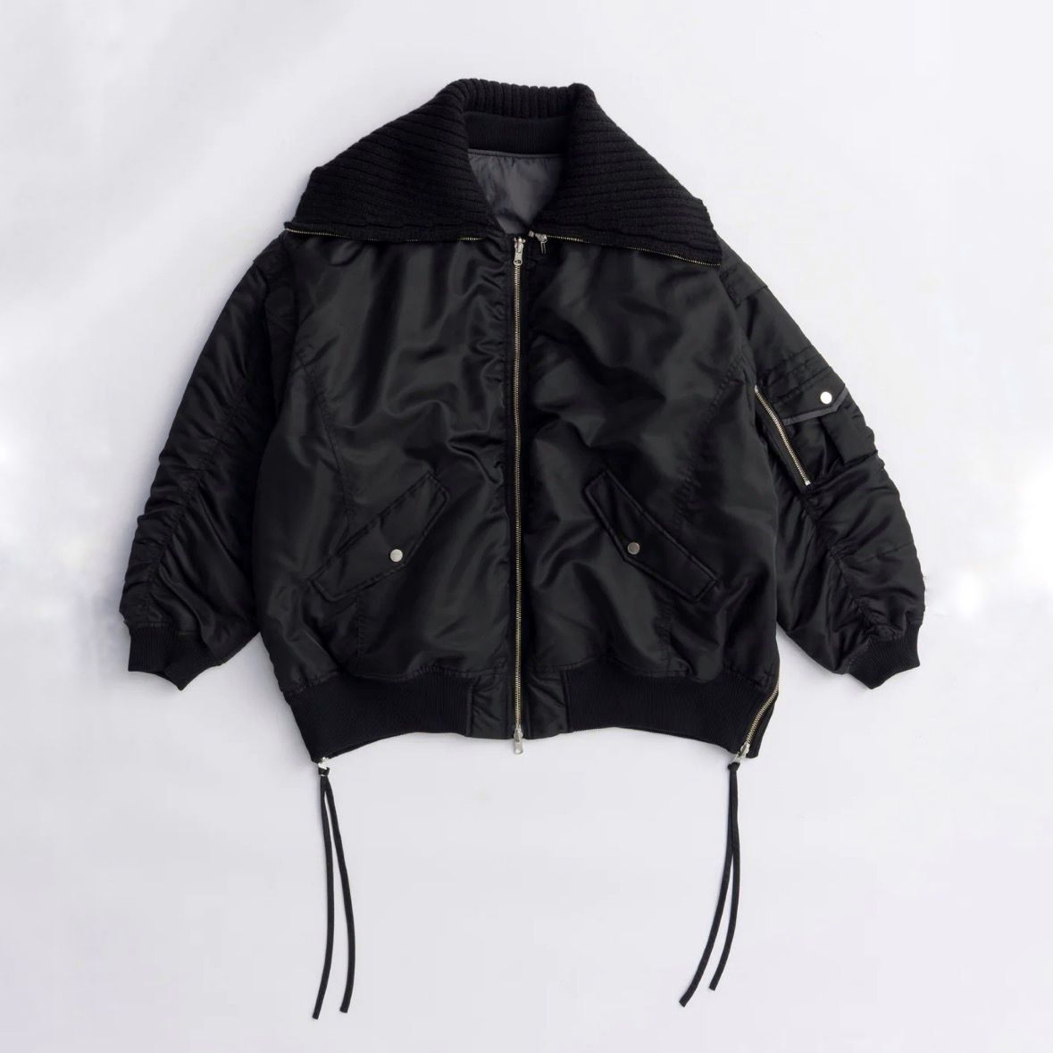 【残り一点】Multiway Knit Collar MA-1