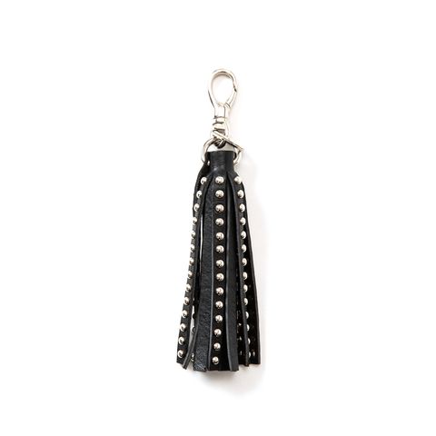 【残り一点】Studs Leather Tassel Key Ring