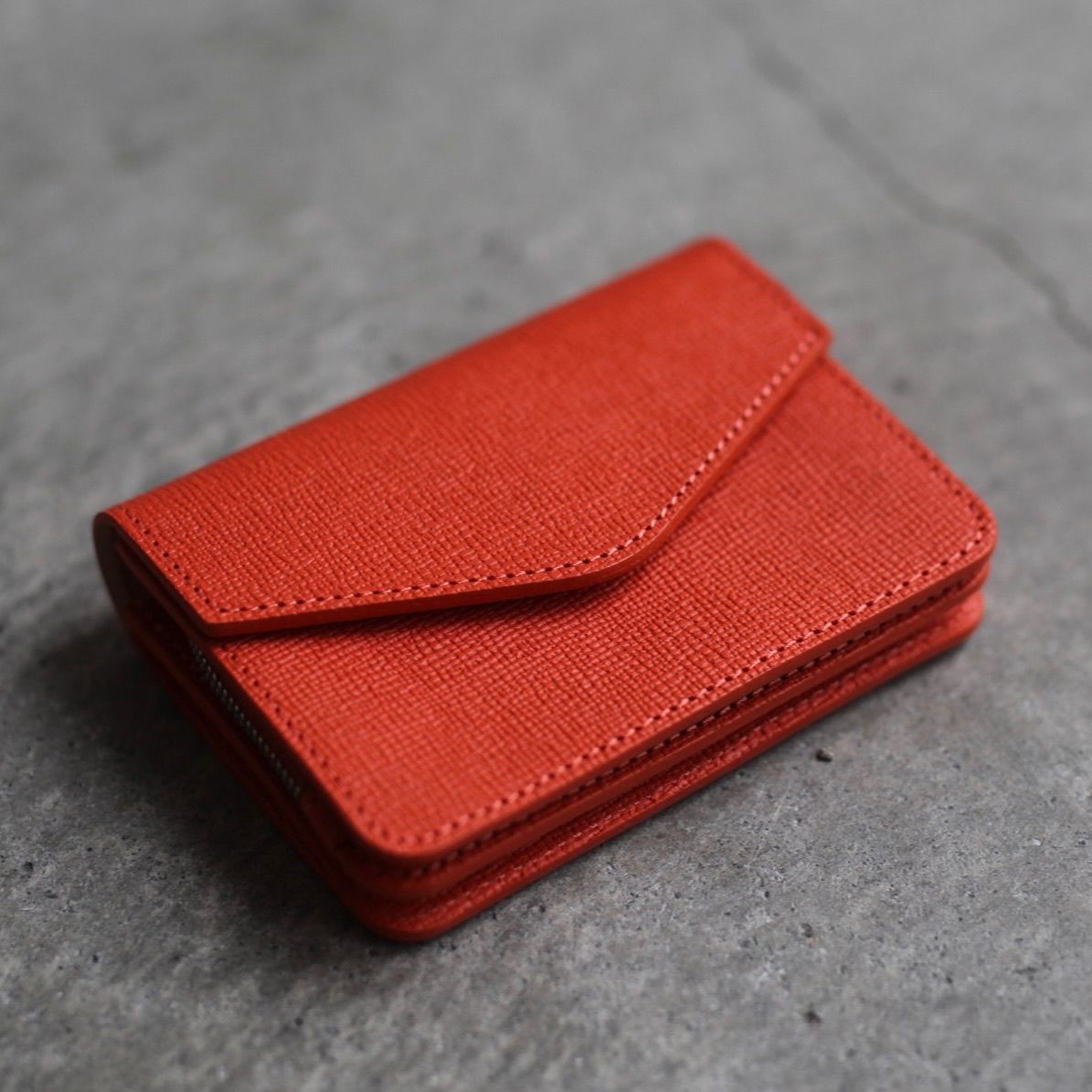 【再販売通知受付可能】Flap Billfold(ORANGE)