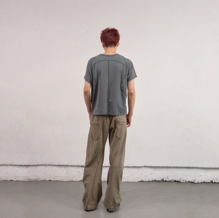 【残り一点】Panelled Half Sleeve T-Shirt