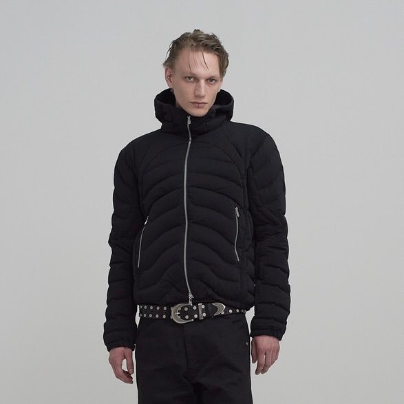 【残り一点】Panelled Hooded Puffer Jacket