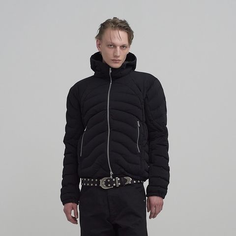 【残り一点】Panelled Hooded Puffer Jacket