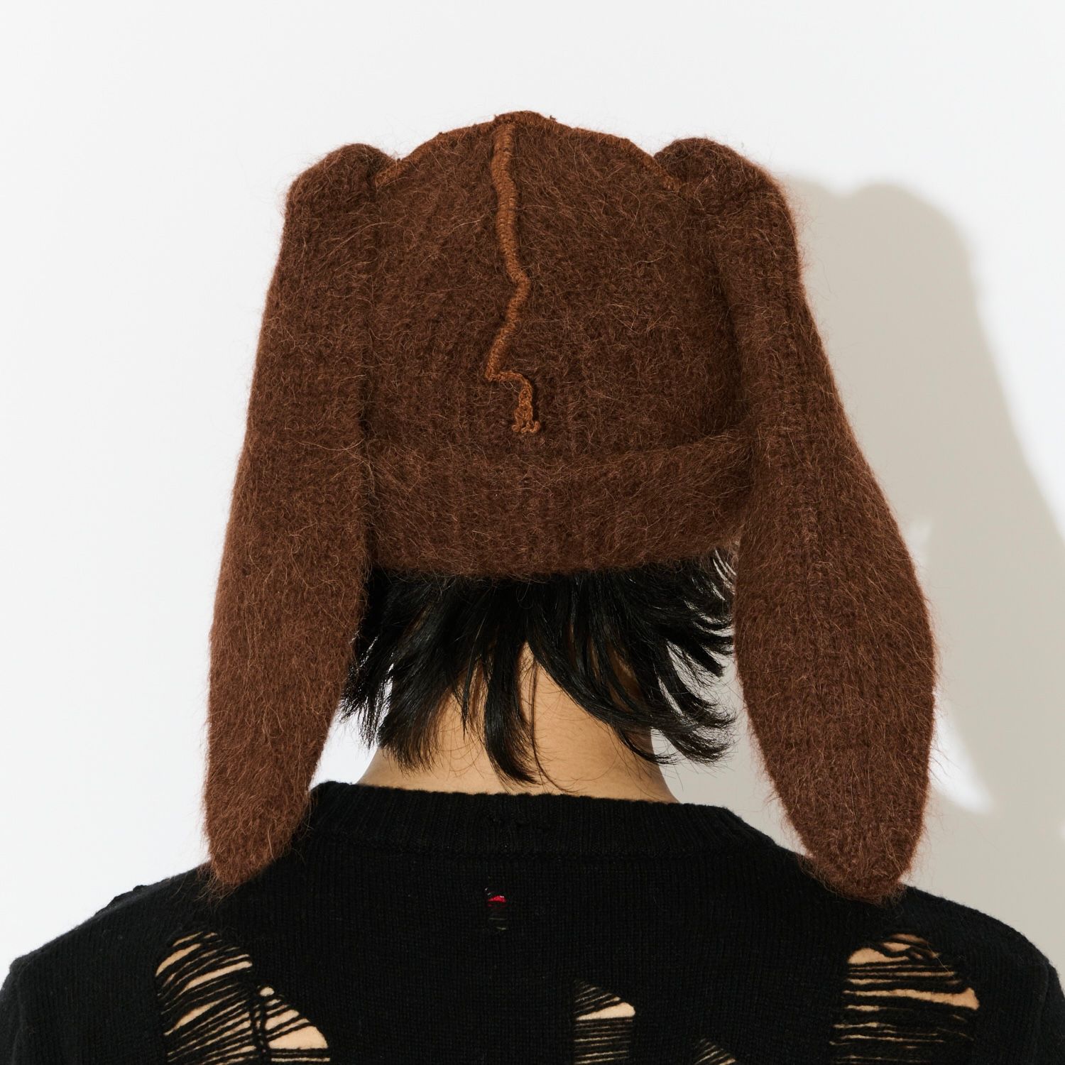 【残り一点】Alpaca Chunky Rabbit Beanie