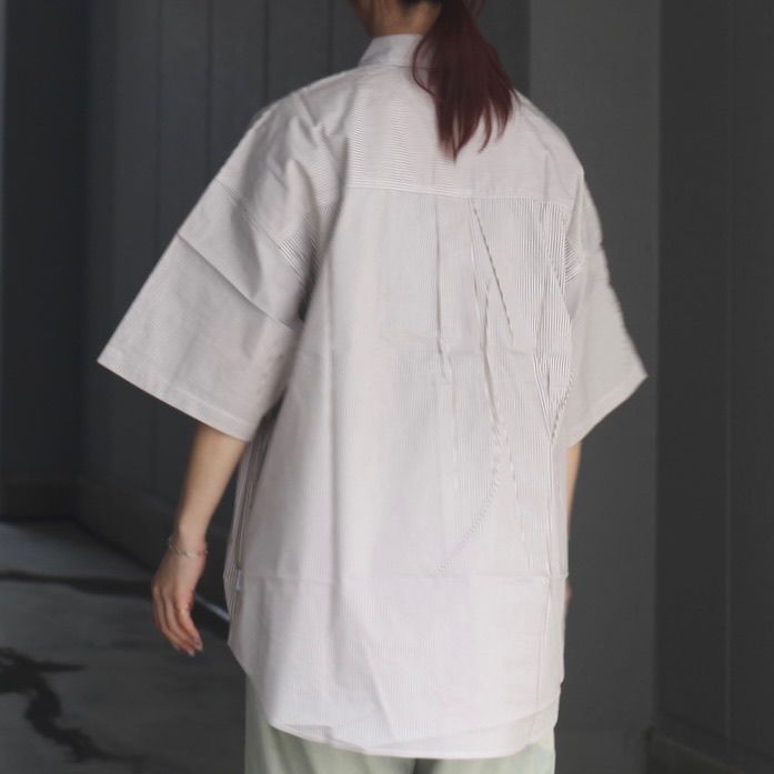 【残り一点】Loose Stripe Shirt S/S