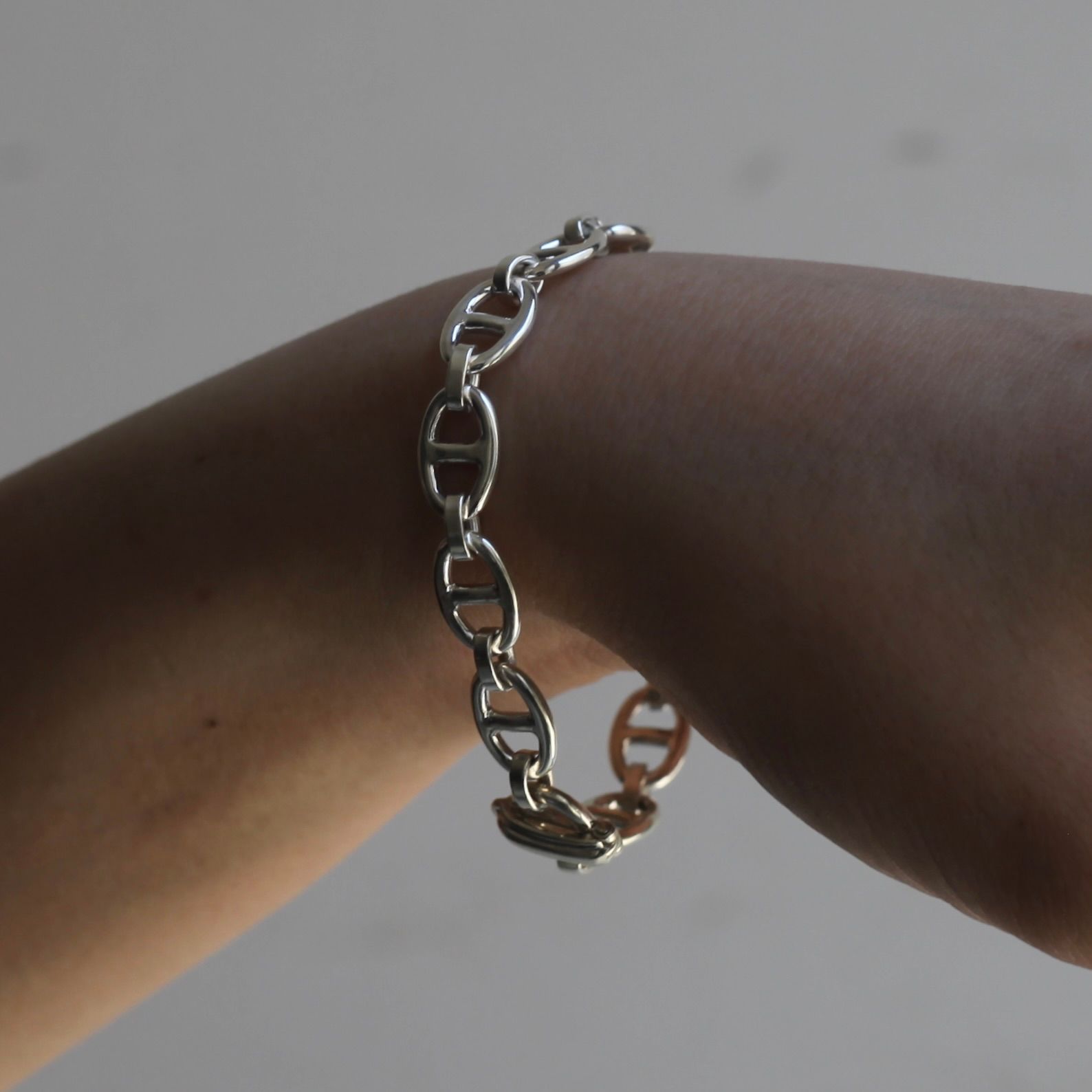 【残り一点】Seamless Anchor Chain Bracelet