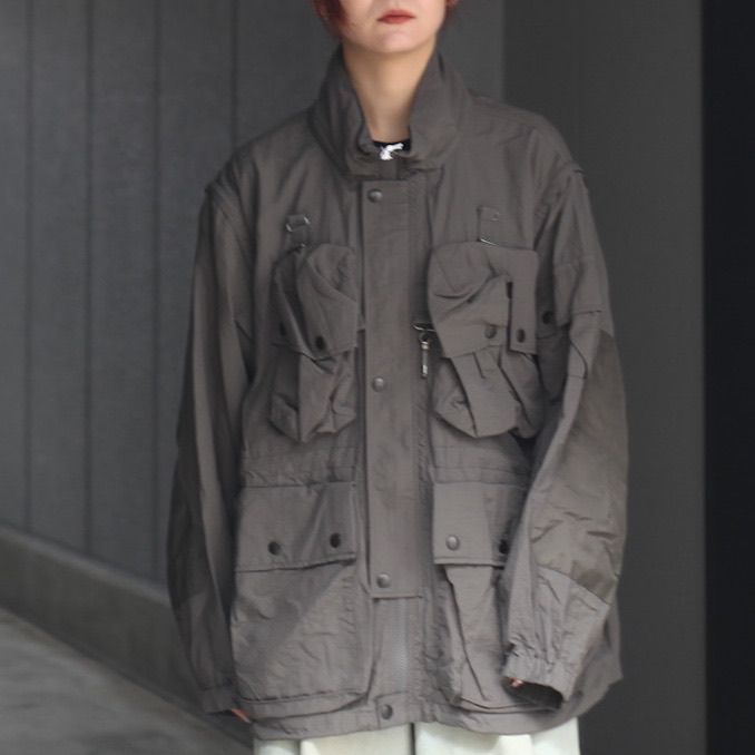 【残り一点】Nylon Multi Pockets Detachable Utility Blouson